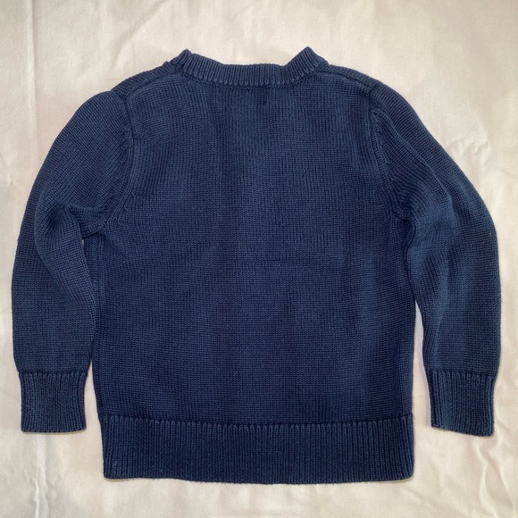 Lands' End Kids Dark Blue Sweater - Picture 2 of 3